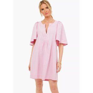 Tuckernuck POMANDER PLACE Orchid Pink Finley Flutter Sleeve Mini Dress Sz XS‎